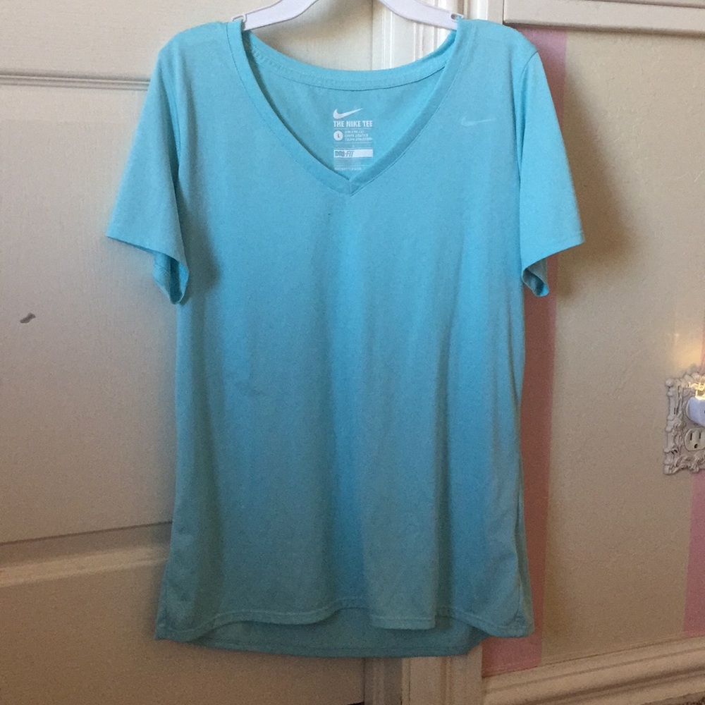 Sky Blue Nike DRI-FIT Tee